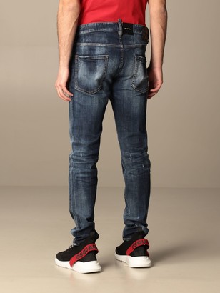 DSQUARED2 Jeans Cool Guy Jeans With 5 Pockets In Used Denim 